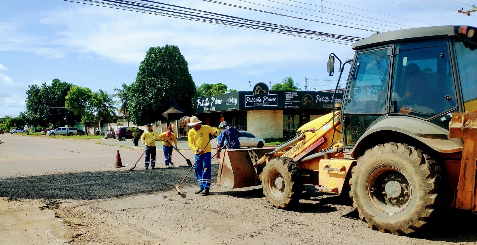 EDWILSON NEGREIROS: Após pedido de vereador, Semob faz novo tapa-buracos no Bairro Embratel