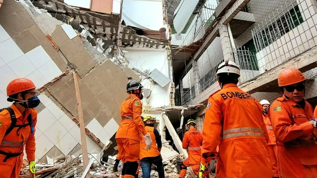 GÁS: Sobe para cinco total de mortos em desabamento em Aracaju