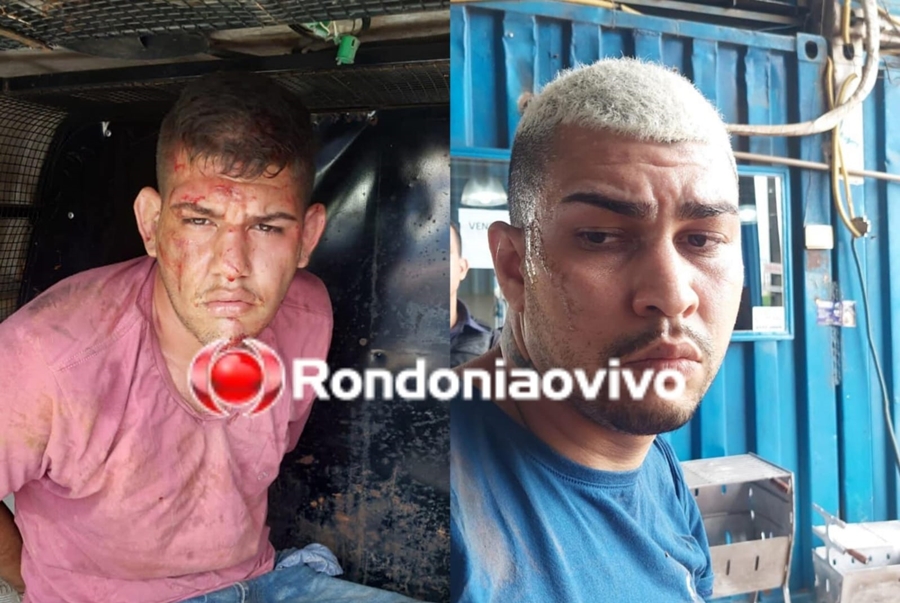 IDENTIFICADOS: Criminosos presos após perseguição já tinham roubado R$ 150 mil