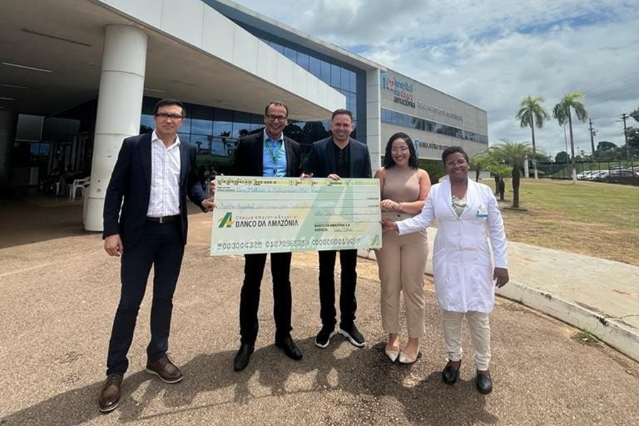 1,7 MILHÃO: BASA realiza doação para Hospital de Amor