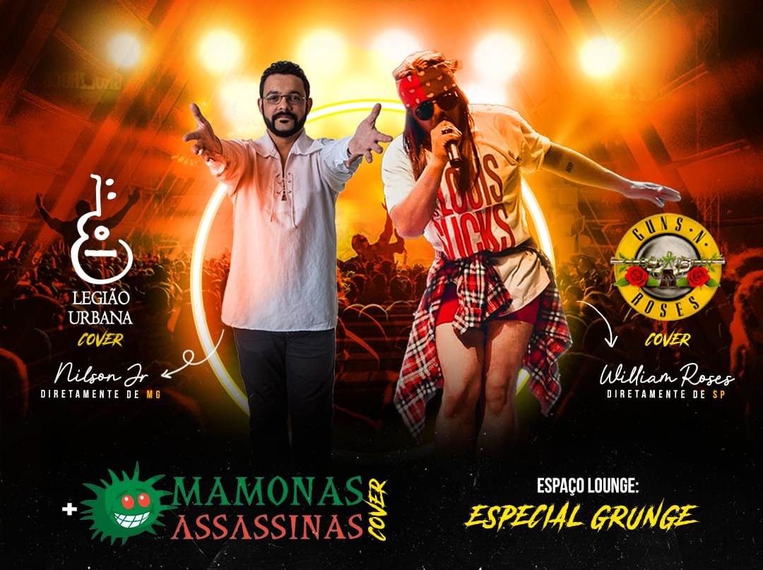 Confira os sorteados para o Cover Legião Urbana, Guns e Mamonas Assassinas  