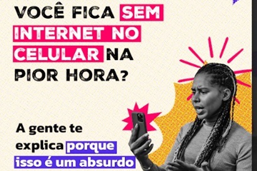 #LIBERAMINHANET: Restrição de dados de internet móvel é tema central da Campanha
