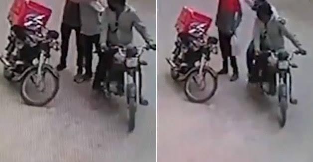 TEIXEIRÃO: Motoboy de delivery tem veículo e lanche roubados por ladrões 