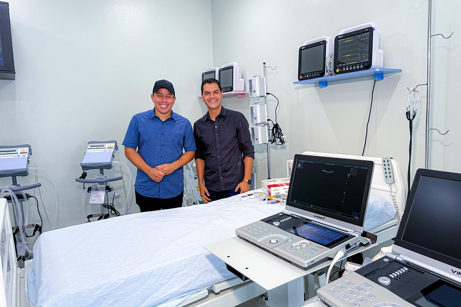 CÁSSIO GOIS: Deputado entrega equipamentos para o Materno Infantil de Cacoal