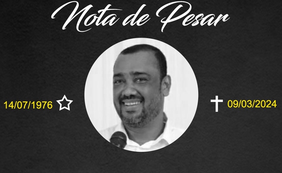 PESAR: Nota do deputado Chrisóstomo pelo falecimento de Valdívio Simões do Nascimento