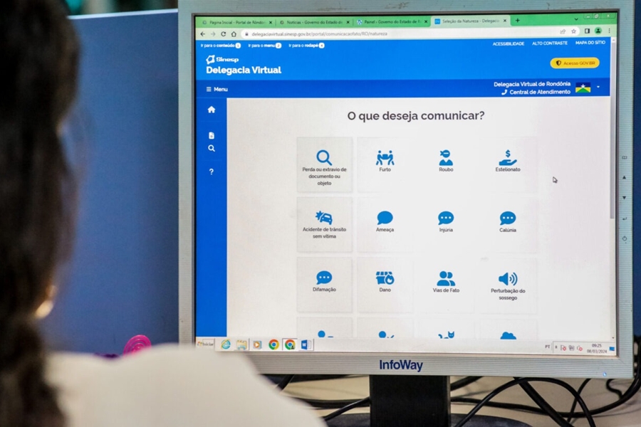 APOIO: Delegacia Virtual faz registros de ocorrências mais simples de forma rápida