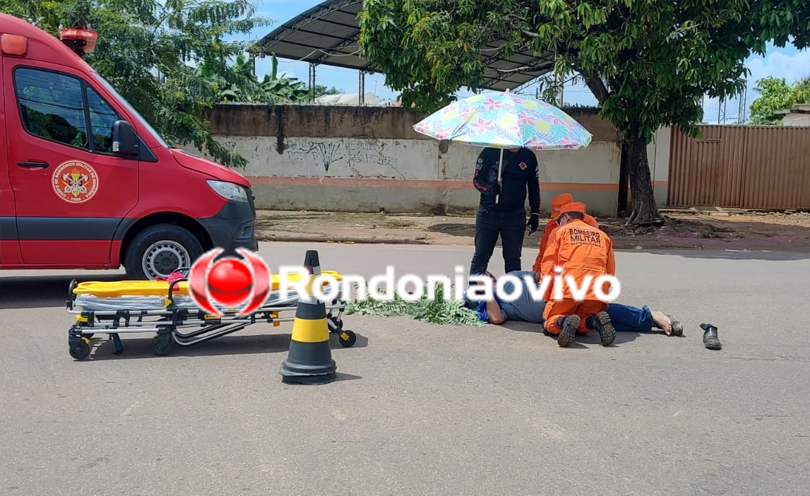 VÍDEO: Motociclista sofre grave acidente na Avenida Rio de Janeiro