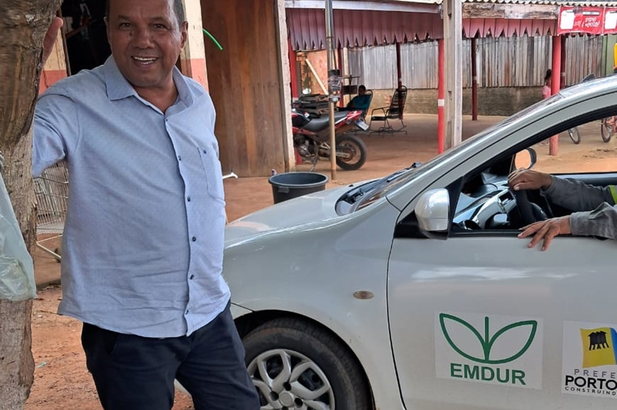 JURANDIR BENGALA: Vereador acompanha implantação da Iluminação Pública em Vila Jirau após Pedido 