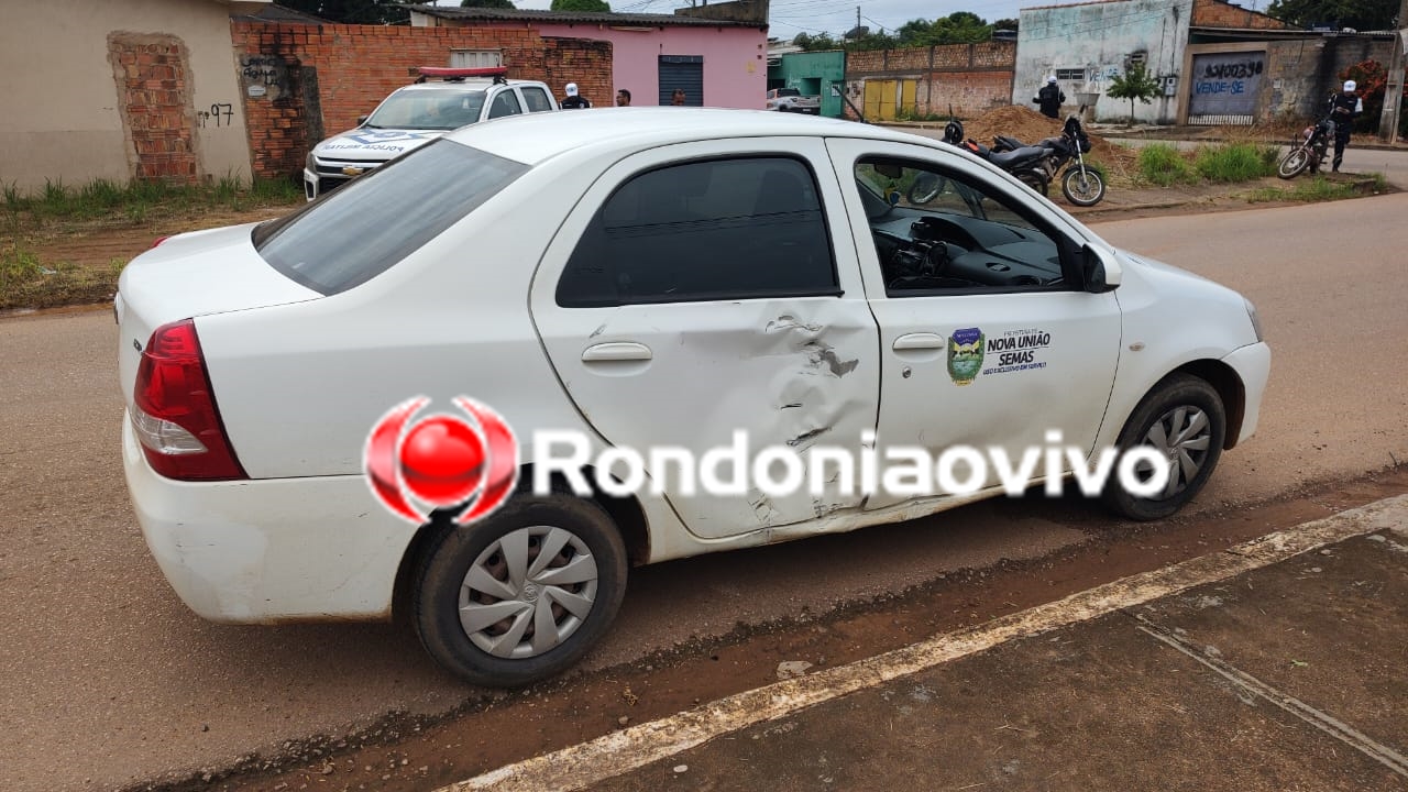 VÍDEO: Servidor público em carro oficial tenta fugir após deixar mulher em estado grave