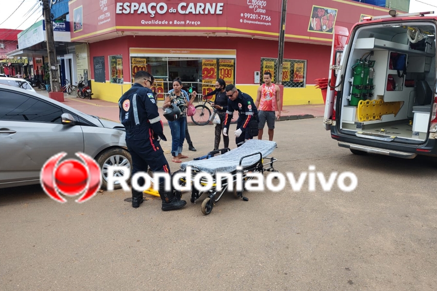 VÍDEO: Motorista de HB20 avança preferencial e atinge motociclista