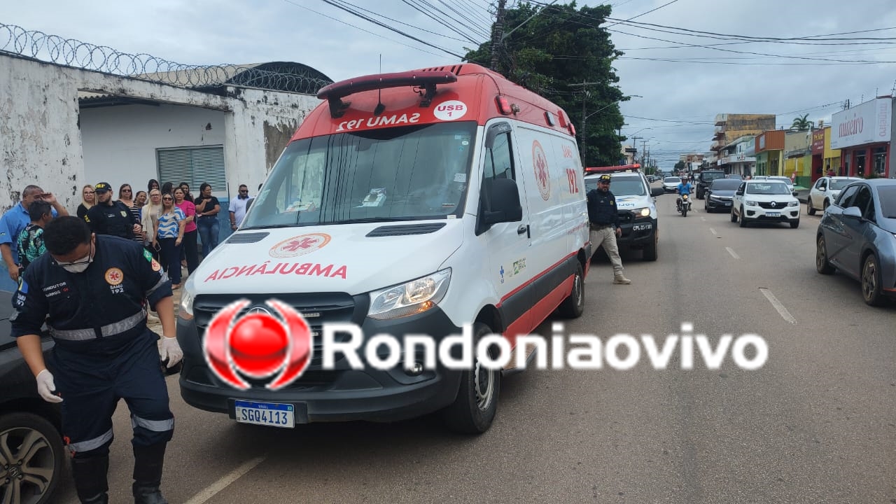 MARIDO REAGIU: Assaltante é baleado ao tentar roubar servidora pública no Centro