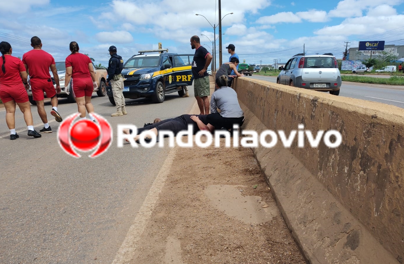 VÍDEO: Mulher e adolescente ficam com várias lesões após acidente na BR-364