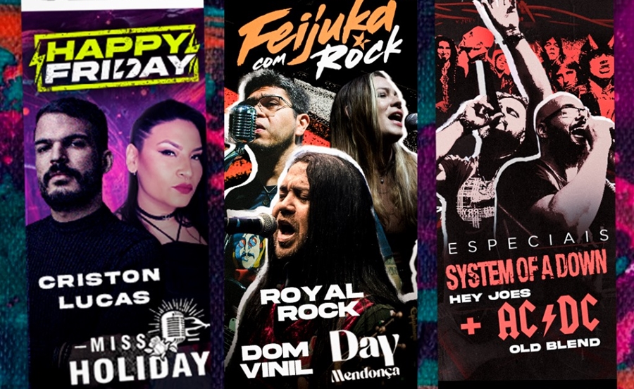 CURTIÇÃO: Confira a agenda dessa semana no Grego Original