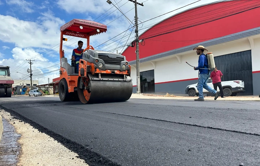 JI-PARANÁ: Começaram as obras para duplicação da Avenida Brasil