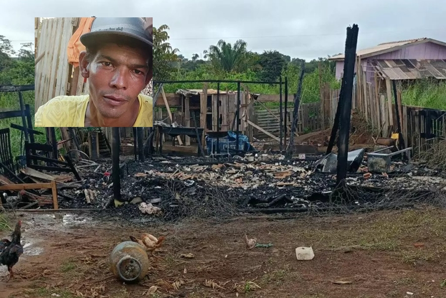 TRÁGICO: Homem morre carbonizado dentro da propria casa