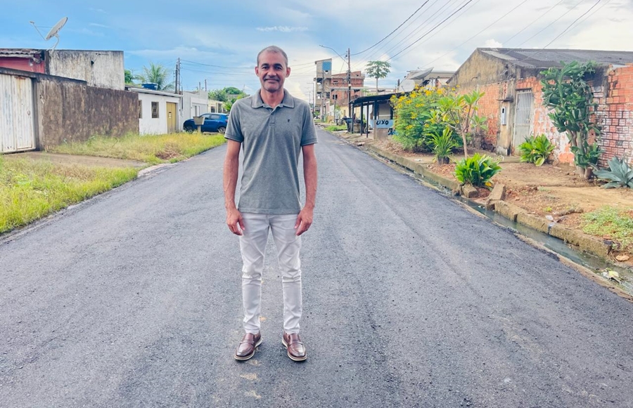 ENFERMEIRO RONEUDO: Vereador tem pedido de recapeamento no bairro JK atendido