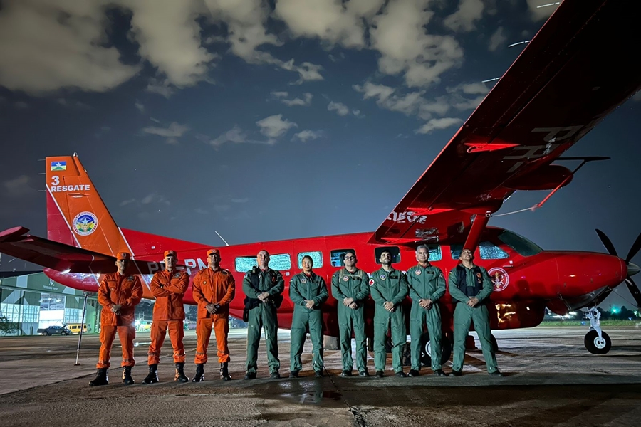 INICIATIVA: Marcos Rocha acompanha envio de equipe de Força-Tarefa que já está no RS