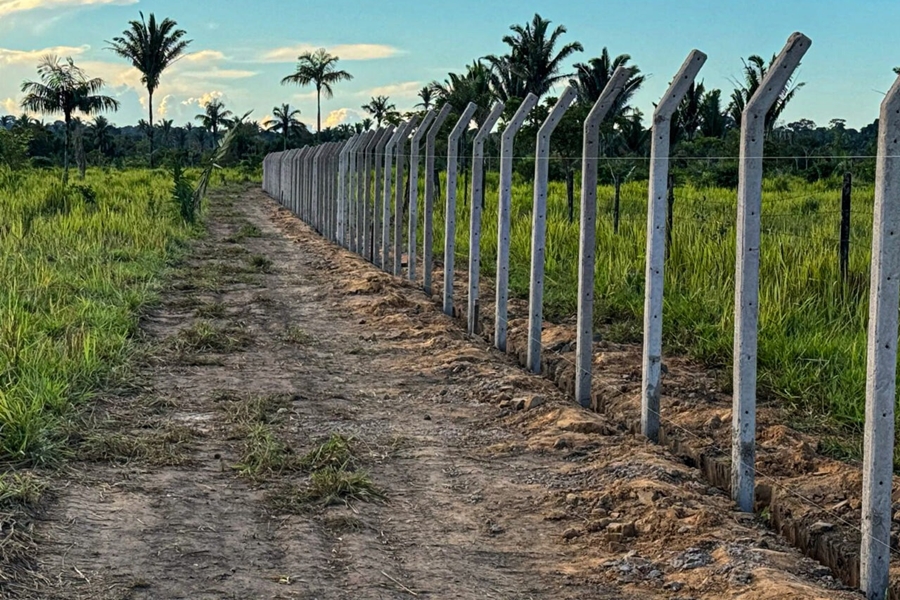 GUAJARÁ-MIRIM: Marcos Rocha dá início à construção da cerca operacional no aeroporto