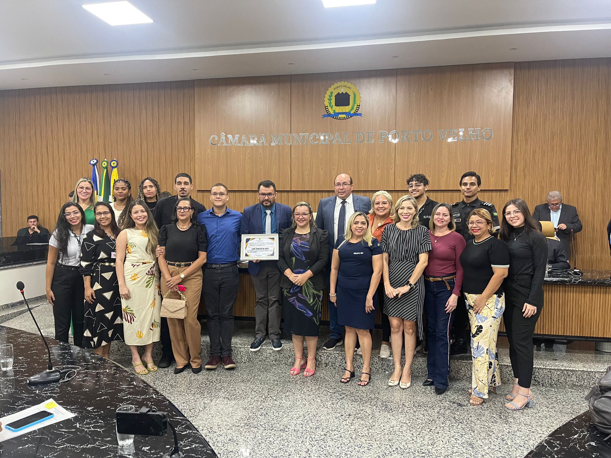 HONRA AO MÉRITO: Edwilson concede título de Cidadão Honorário de Porto Velho a Aldo Cipriano 