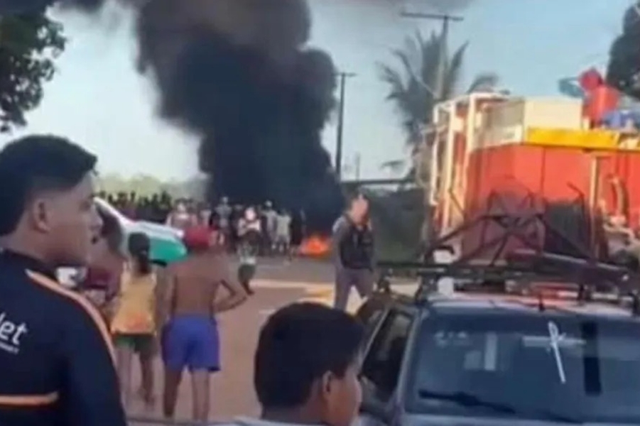 HUMAITÁ: Garimpeiros liberam rodovia; eventos do aniversário de cidade foram cancelados