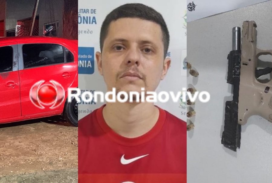 PERSEGUIÇÃO: Após denúncia de sequestro para execução de rival, dois são presos com pistola