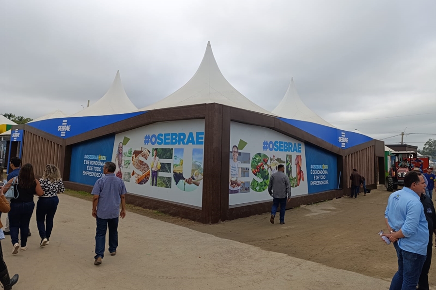 GOVERNANÇA COMPARTILHADA: Sebrae inova com estrutura na 11ª Rondônia Rural Show Internacional
