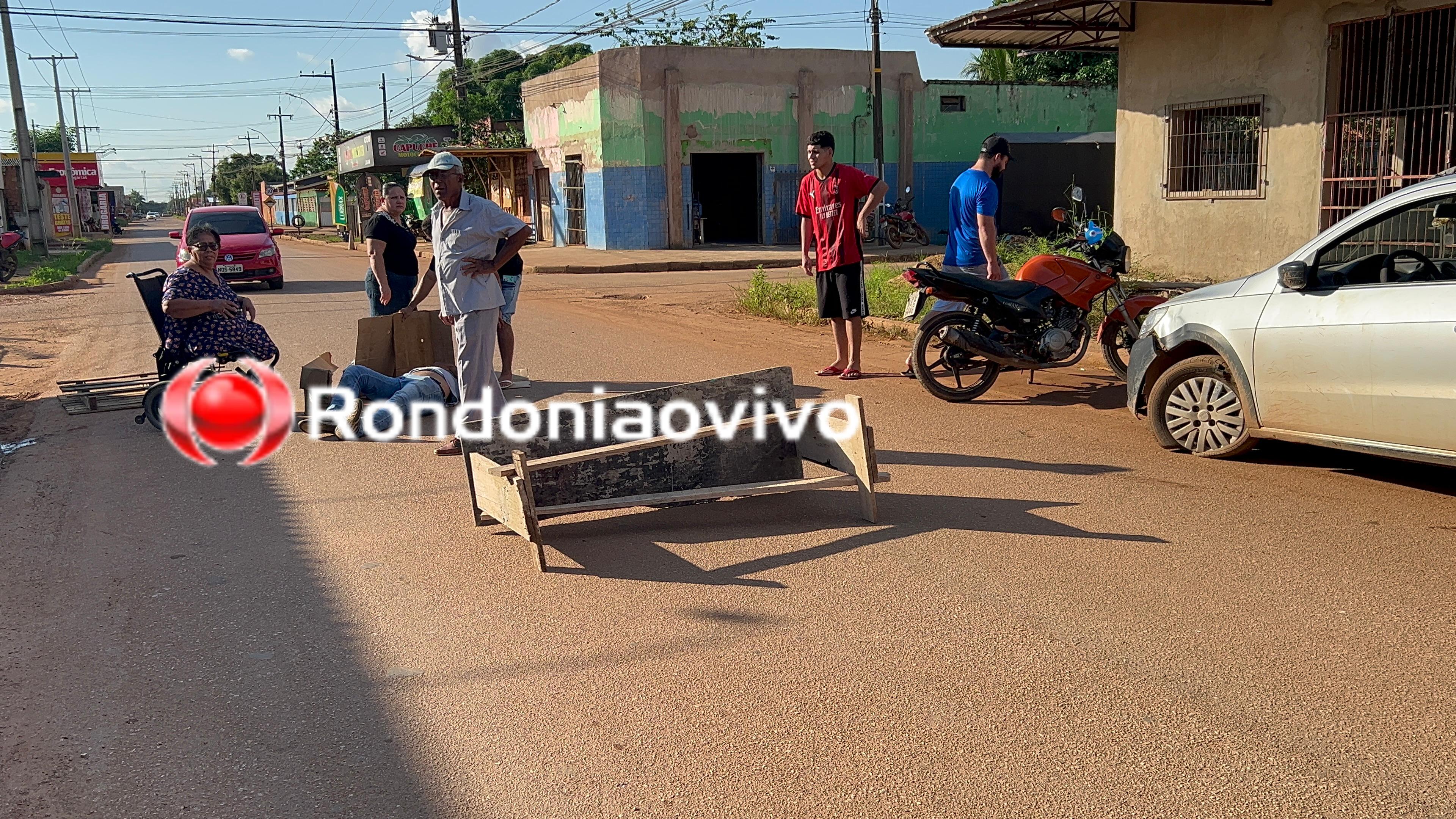 VÍDEO: Grave colisão entre carro e moto deixa homem ferido na Petrolina