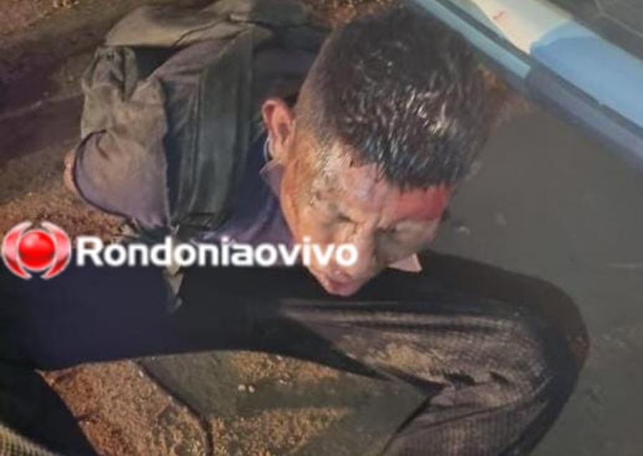 QUEBROU: Ladrão cai do telhado durante tentativa de furto em loja de materiais de construção