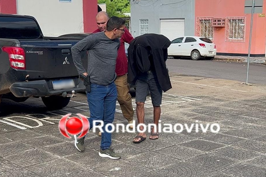 DUPLO ASSASSINATO: Vídeo mostra momento da chegada de acusado na Delegacia de Homicídios 