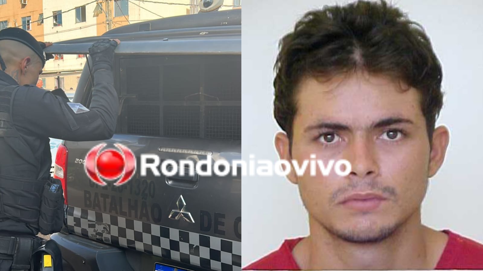 CURIOSO: BPTAR prende foragido que observava local de homicídio no Orgulho do Madeira 