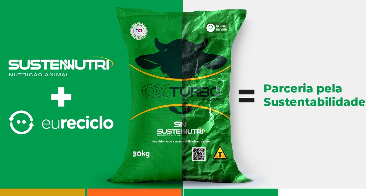 Sustennutri Nutrição Animal e Eu Recicla: Parceria pela sustentabilidade
