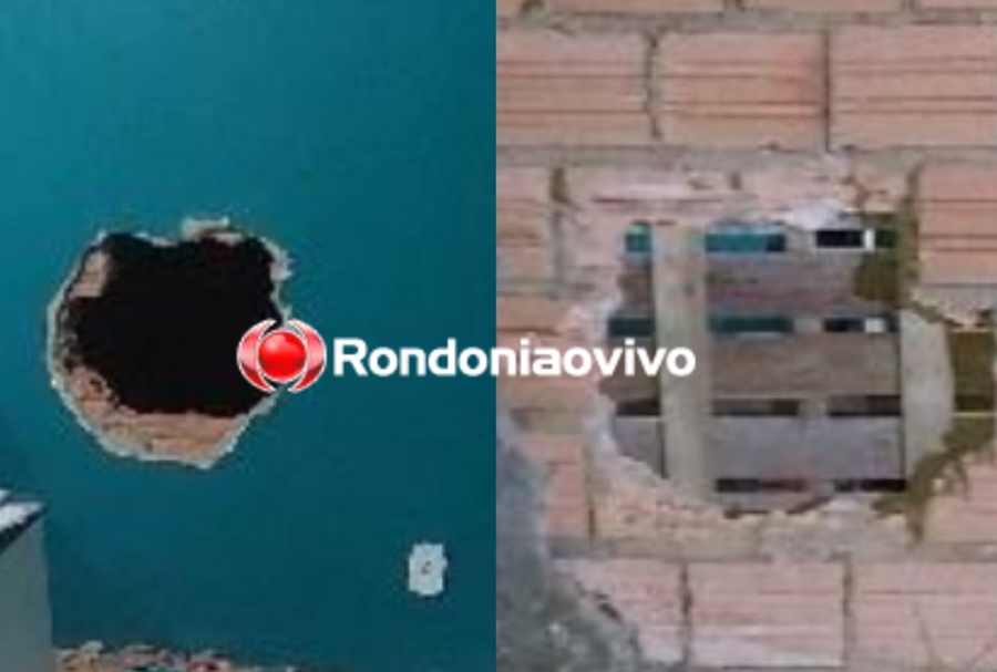 LOJA NA CAPITAL: Criminosos fazem buraco na parede e furtam diversas ferramentas de alto valor