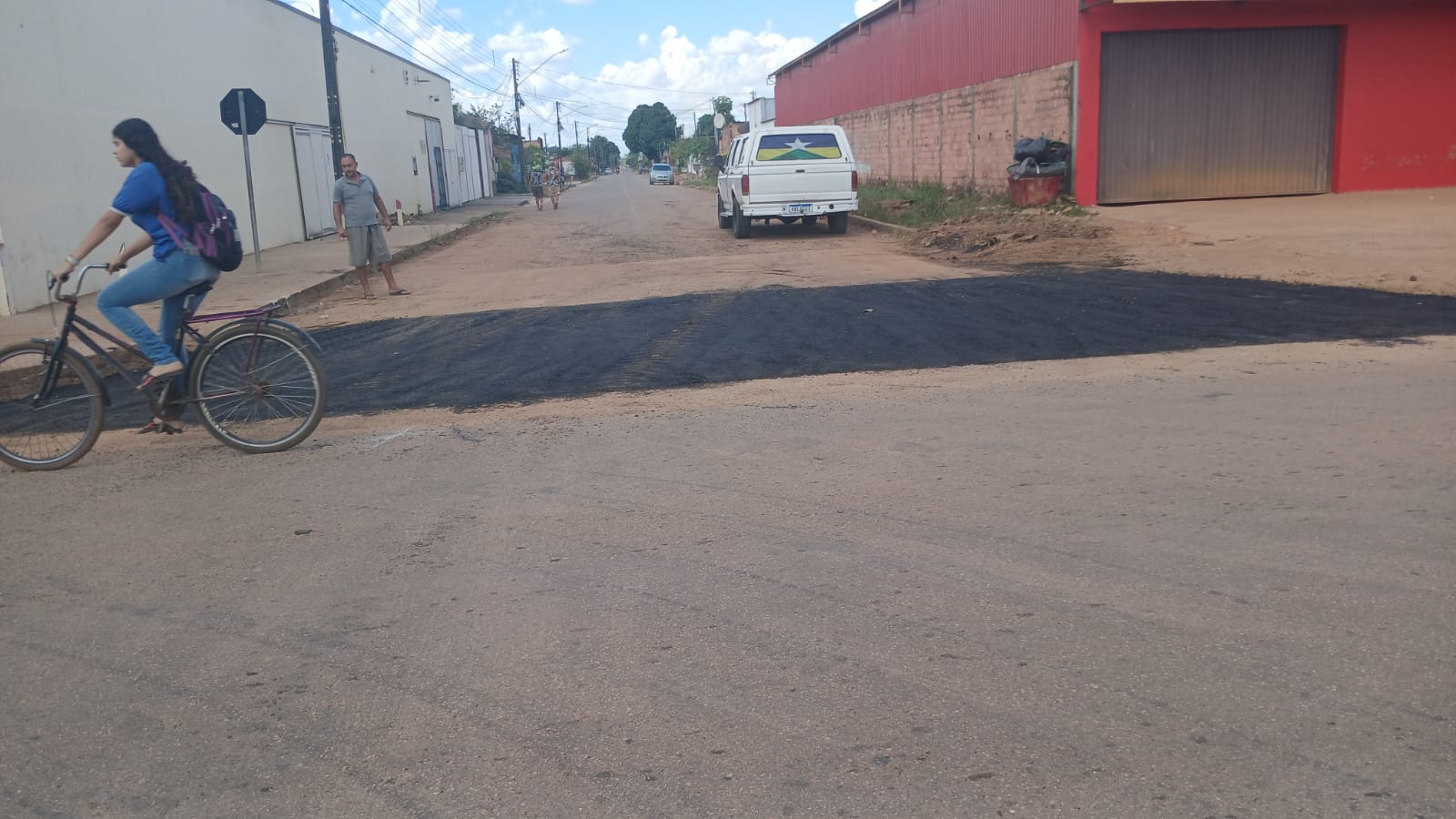 VEREADOR: Negreiros solicita recuperação asfáltica para Bairro São Francisco e é atendido