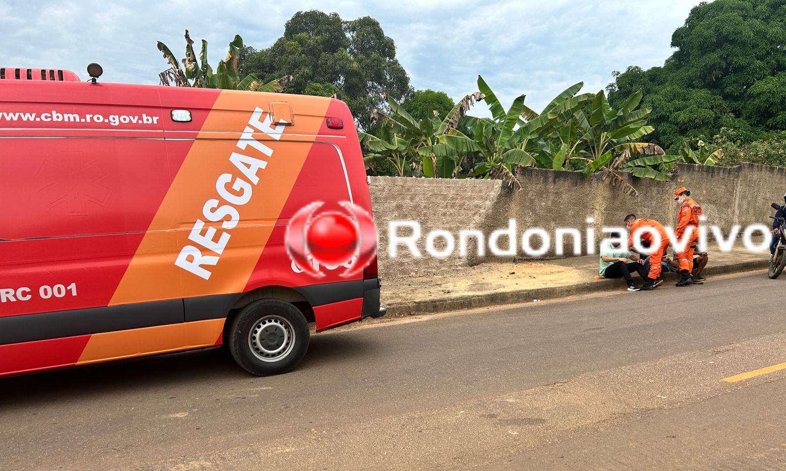 AO VIVO: Duas pessoas ficam feridas em acidente no Nova Esperança