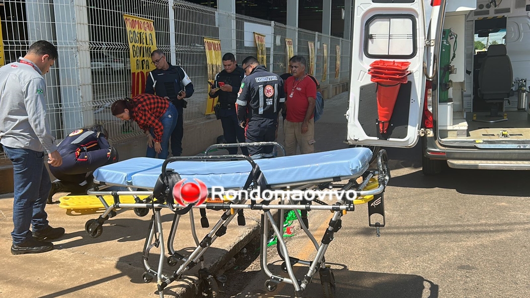 VÍDEO: Mulher fica inconsciente em grave acidente na frente do IG