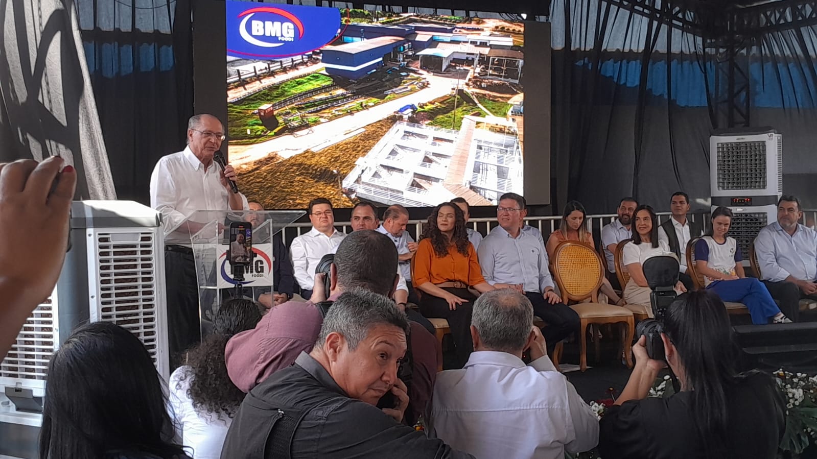 DESENVOLVIMENTO: Vice-presidente Geraldo Alkmin elogiou a estrutura industrial de Rondônia