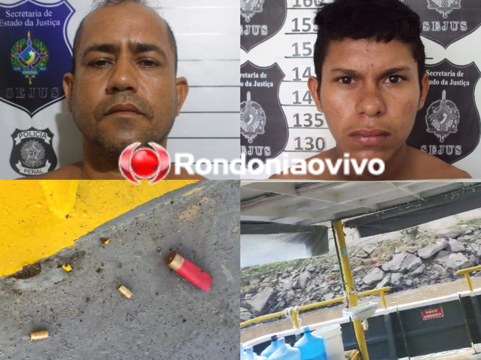 REVIRAVOLTA - VÍDEO: Trio baleado tentou fazer roubo em embarcação e trocou tiros com vigilantes 