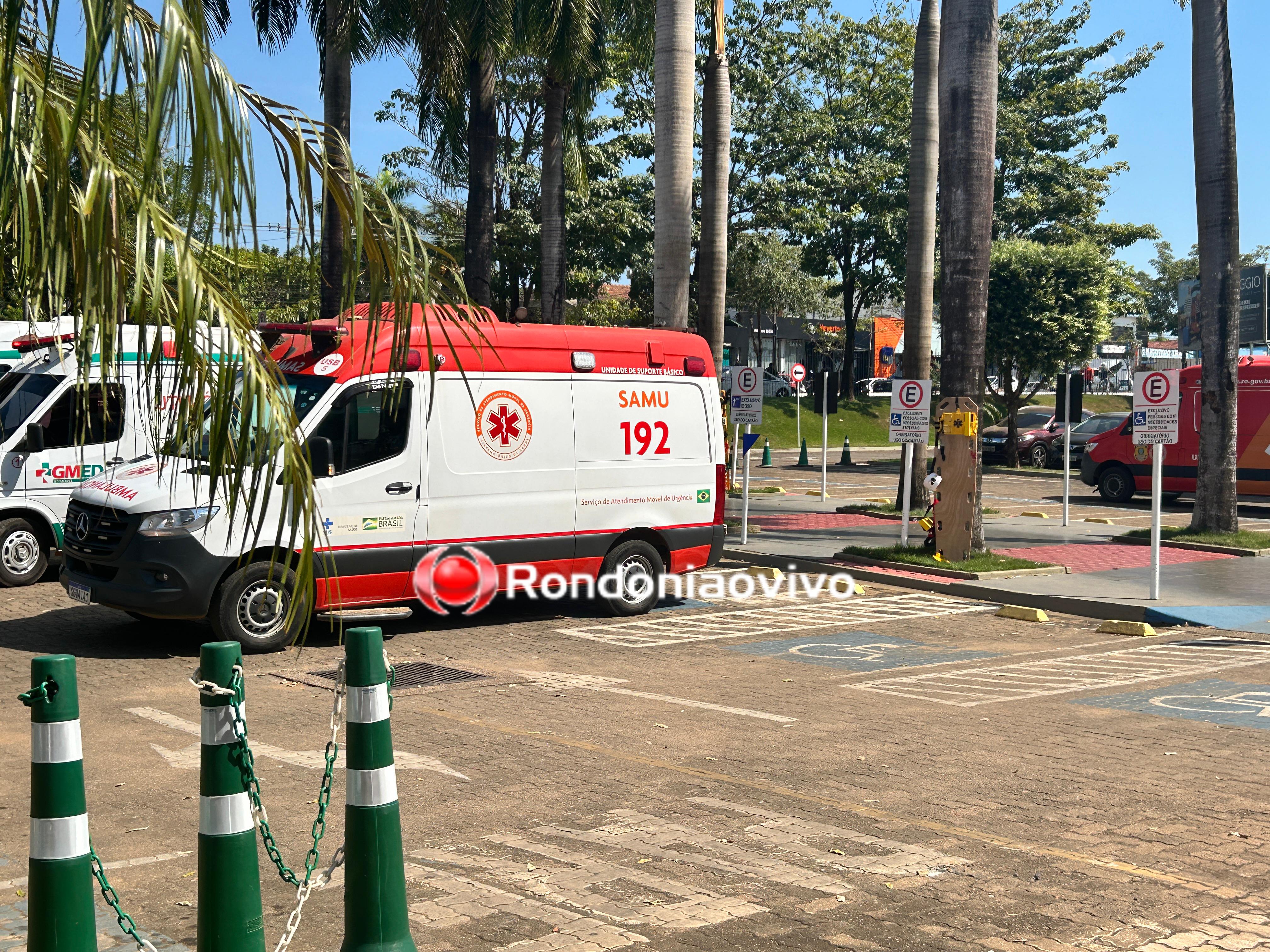 TREINAMENTO: Simulação de combate a incêndio é realizada no Porto Velho Shopping