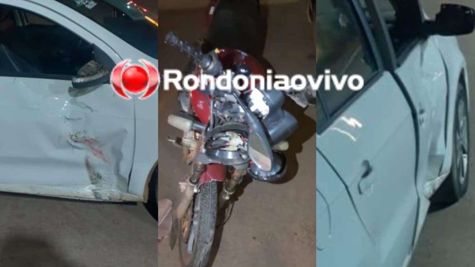 CARRO INVADIU: Mecânico tem várias lesões pelo corpo após acidente na Estrada da Penal 