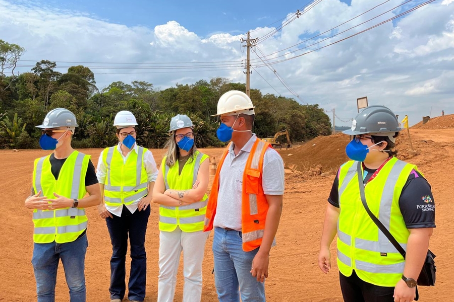 VISITA: Ecoparque recebe representantes da gestão de resíduos do Porto Velho Shopping