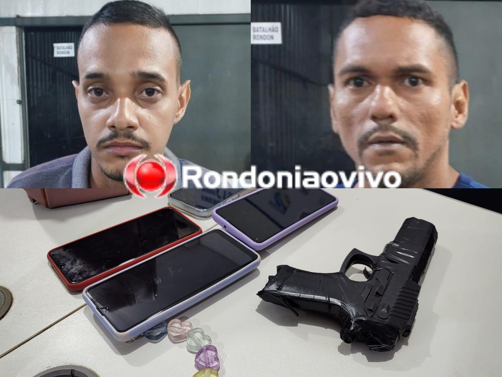 NA FUGA: Pneu de moto fura e apenados acusados de roubar mulheres são presos 