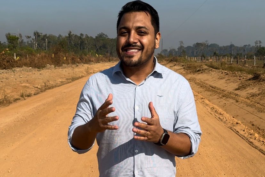 DR. GILBER: Vereador conquista manutenção da linha C-10 e visita moradores satisfeitos