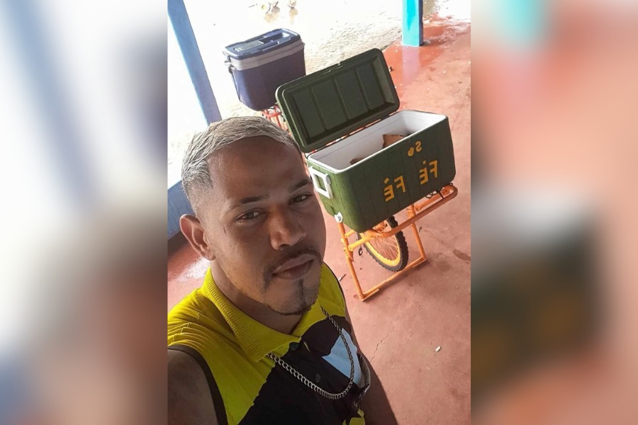 APELO: Vendedor de salgados enfrenta dificuldades para operar hérnia e pede ajuda