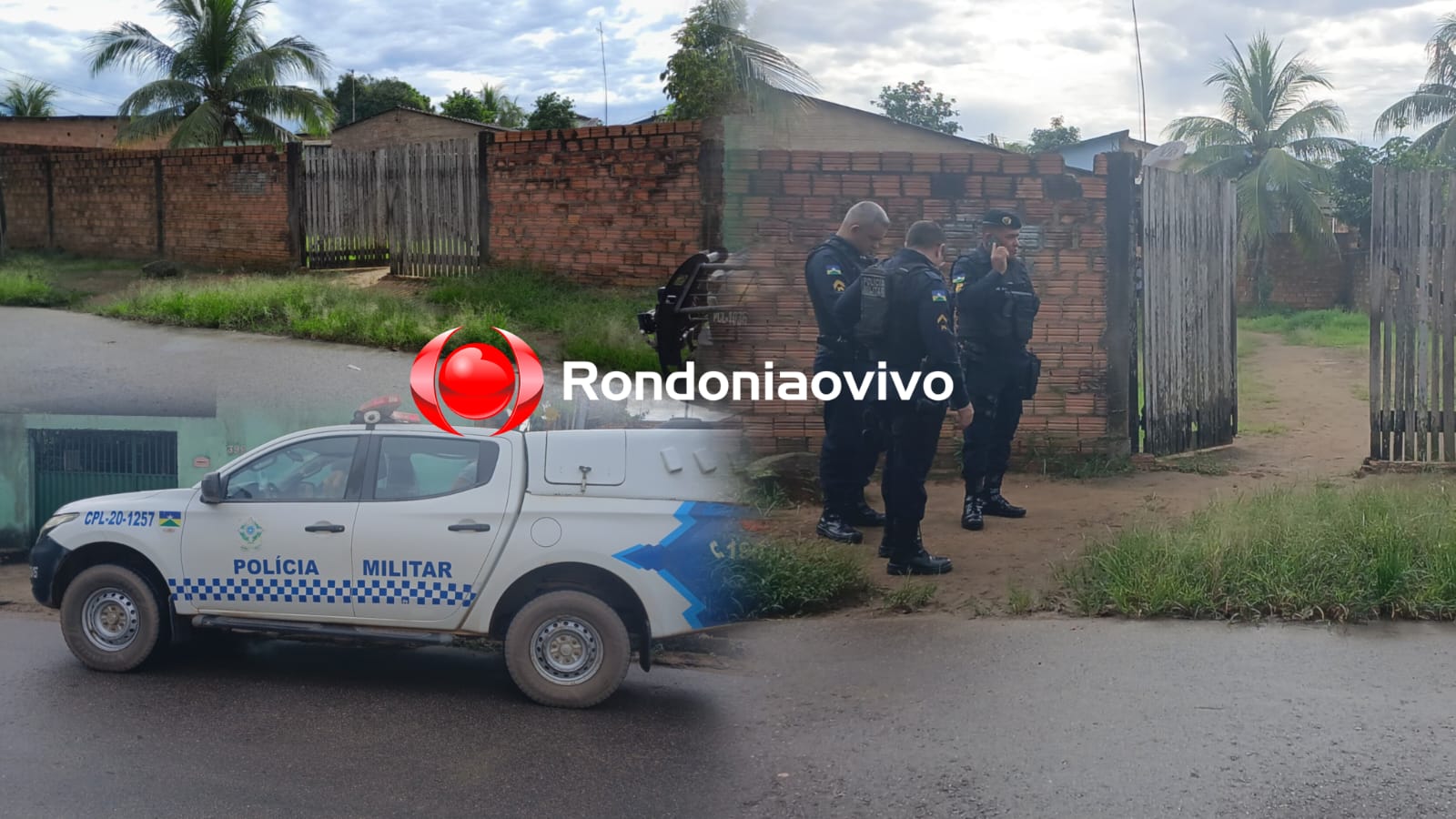 FLAGRANTE: PM prende acusado de matar homem por estrangulamento 