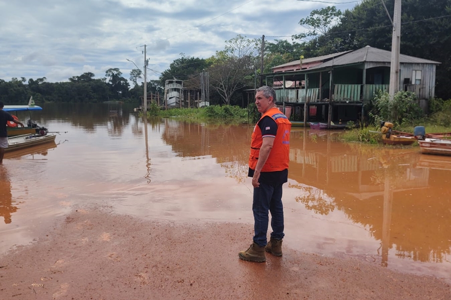 COTA DE ALERTA: Rio Madeira segue em elevação e atinge 15 metros em Porto Velho