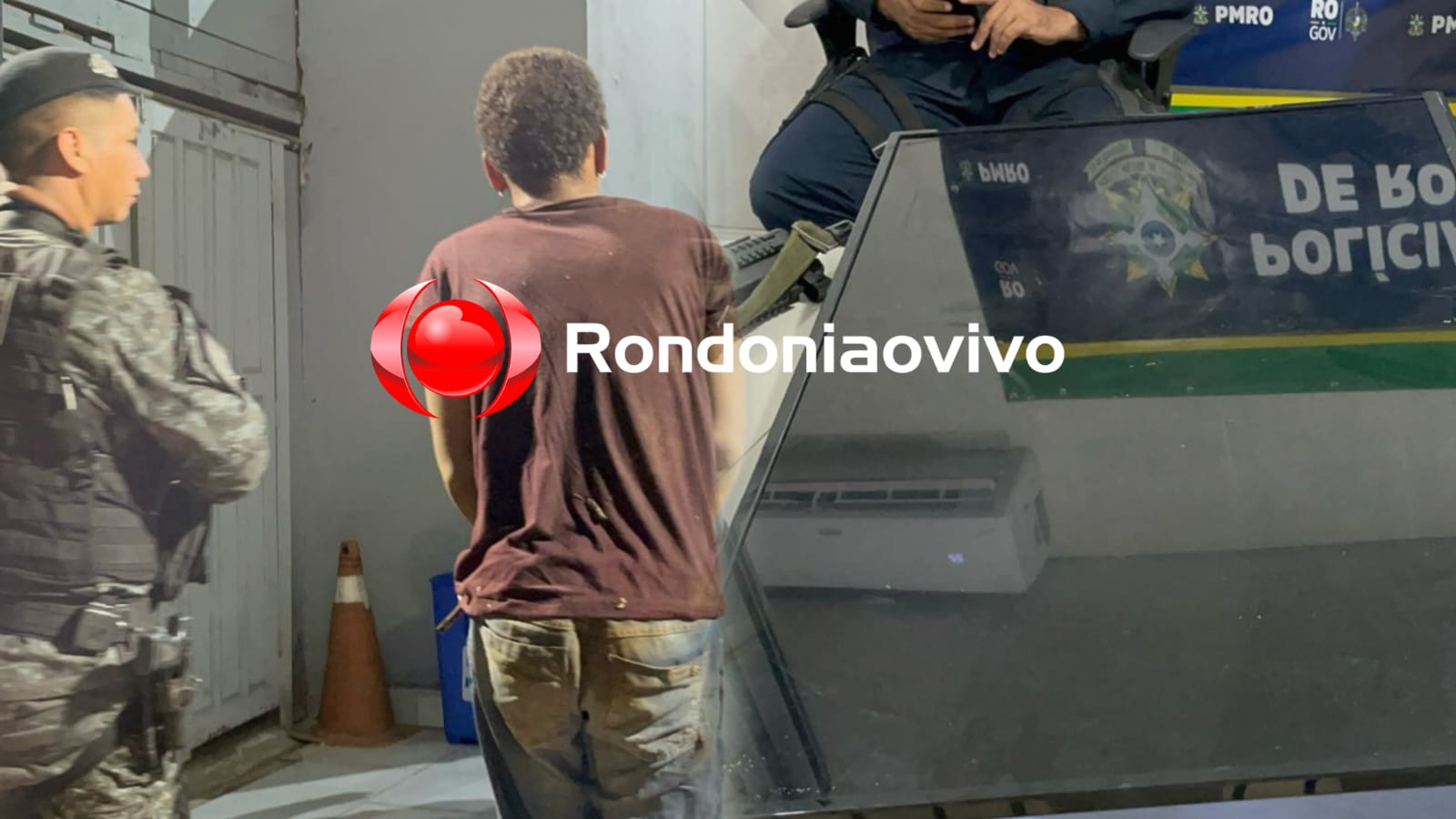 LEVOU PEIA: Populares espancam foragido que furtou TV em residência no Cuniã 