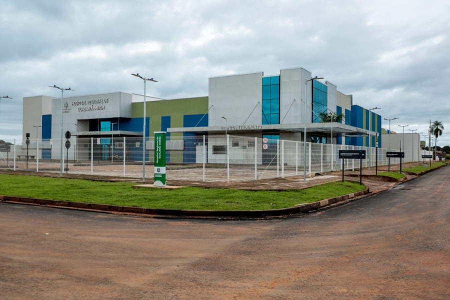 MARCO PARA SAÚDE: Marcos Rocha inaugura novo Hospital na Pérola do Mamoré em RO
