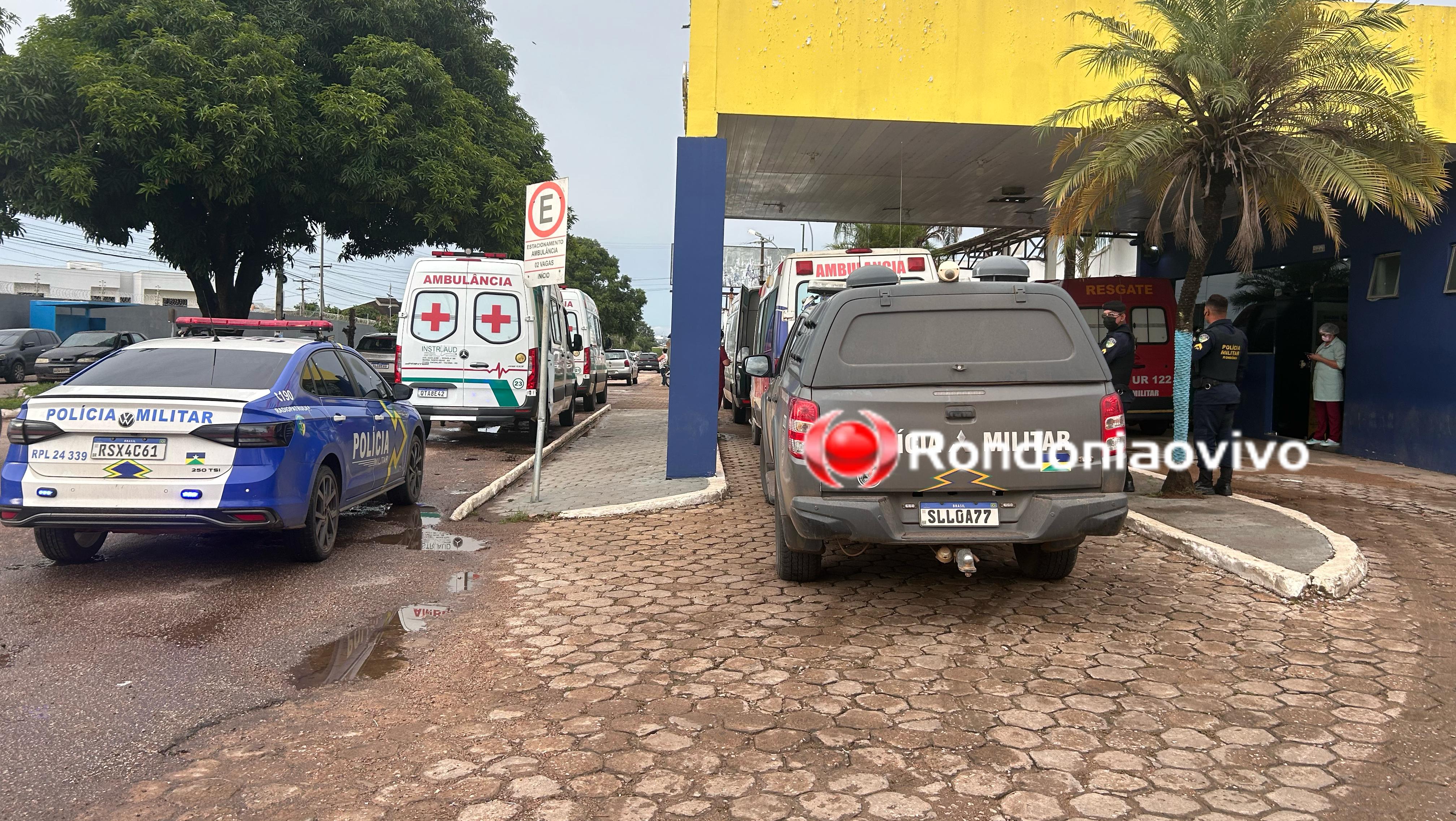 URGENTE: Homem é atacado no tórax pela esposa dentro de casa