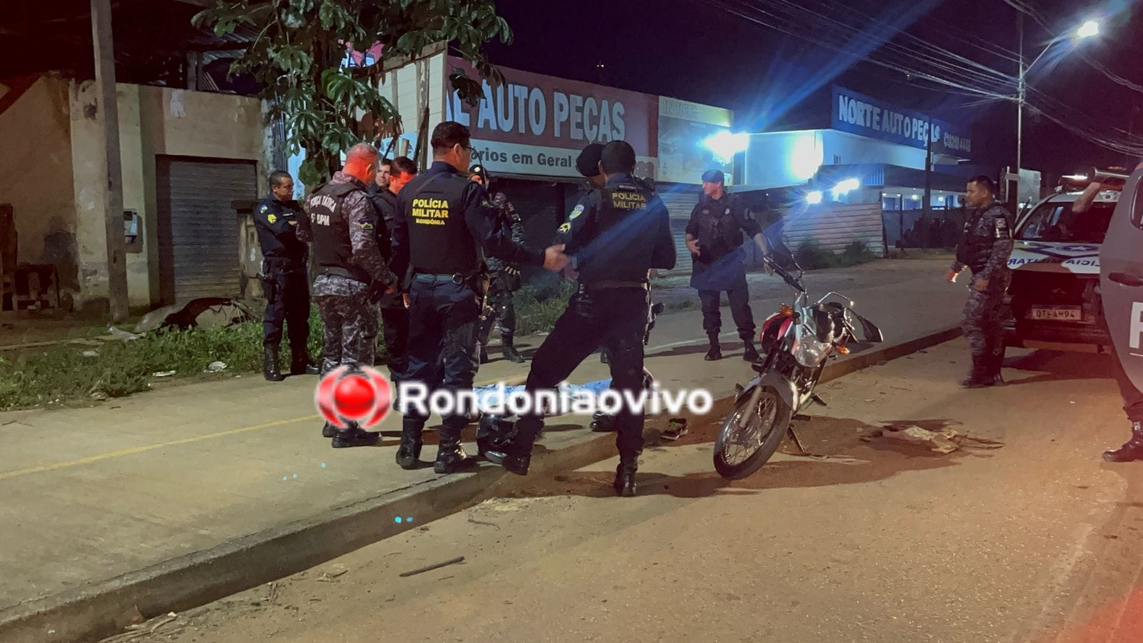 DIREÇÃO PERIGOSA: Motociclista foge por várias ruas e é preso após cerco na rua da Beira 