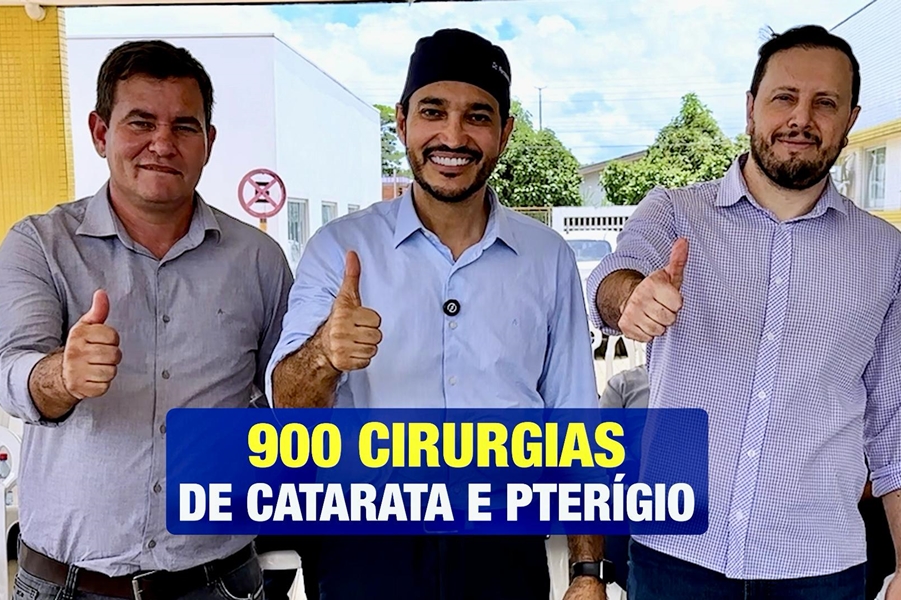 FERNANDO MÁXIMO: Deputado em parceria com Delegado Flori, zera fila de catarata e pterígio